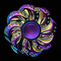 Electroplating colorful fingertip spinning top