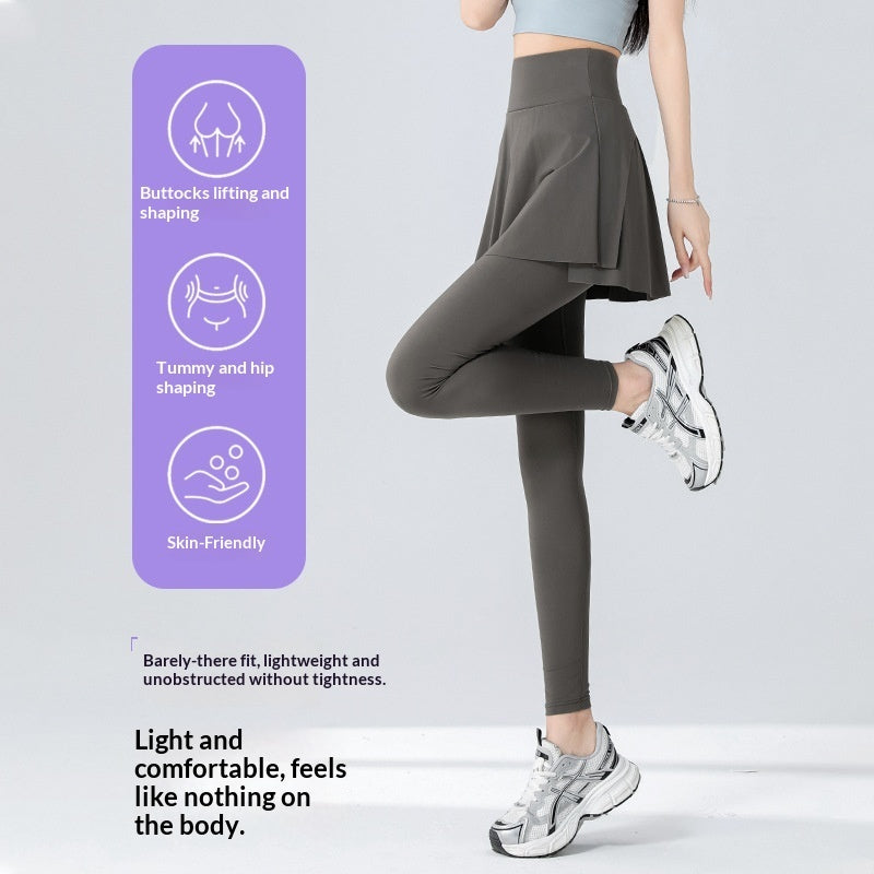 Womens High-Waisted Yoga Pants With Butt-Lifting Effect