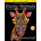 Coloring Book For Adults: Exotic Animals: Stress Relieving Animal Designs for Adults Relaxation - Paperback