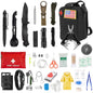47-Pieces: Emergency Survival Kit EDC Gear Equipment Tool with Pouch