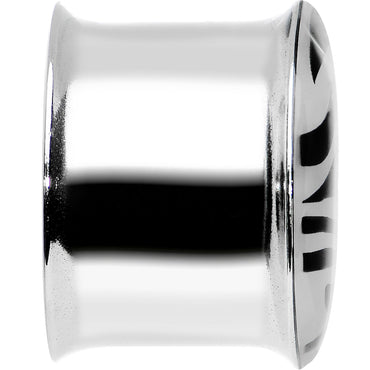 5/8 Stainless Steel Blue Tiger Print Solar Activated Saddle Plug