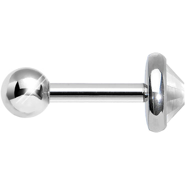 5mm Clear Gem Tragus Cartilage Barbell Earring