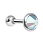 5mm Aurora Gem Tragus Cartilage Barbell Earring