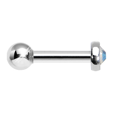 3mm Aurora Gem Tragus Cartilage Barbell Earring