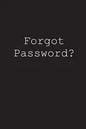Forgot Password?: An alphabetized login tracker - Paperback