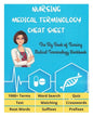 NURSING MEDICAL TERMINOLOGY CHEAT SHEET - The Big Book of Nursing Medical Terminology Workbook - 1900+ Terms, Prefixes, Suffixes, Root Words, Word Sea - Paperback