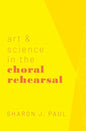 Art & Science in the Choral Rehearsal - Paperback
