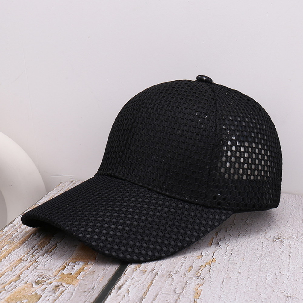 Summer All-over Mesh Breathable Baseball Cap For Men And Women, Lightweight, Open-weave, Quick-drying Mesh Fabric, Sun Hat Suitable For Outdoor Activities, Versatile For Casual Wear