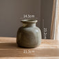Frosted Matte Light Luxury Glass Large Vase