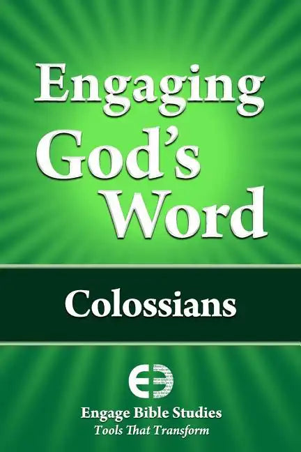 Engaging God's Word: Colossians - Paperback