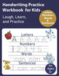 Handwriting Practice Workbook for Kids: Writing Practice Book to Master Letters, Words, Numbers & Sentences - Paperback