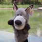 Hand puppet animal plush cartoon early childhood dolls, toys, children's kindergarten story telling, hand puppet creative wholesale