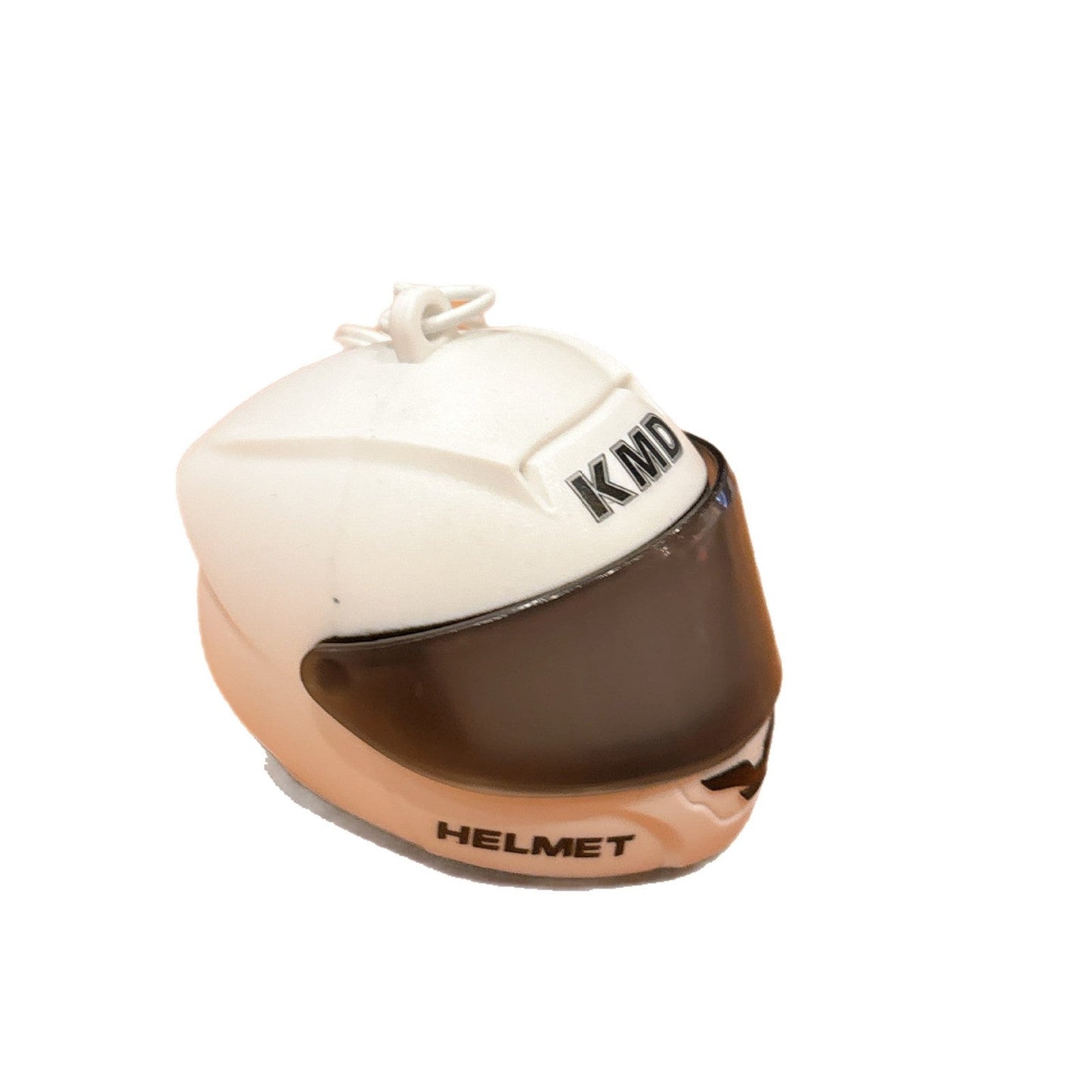 Creative Illuminated Helmet-shaped Keychain