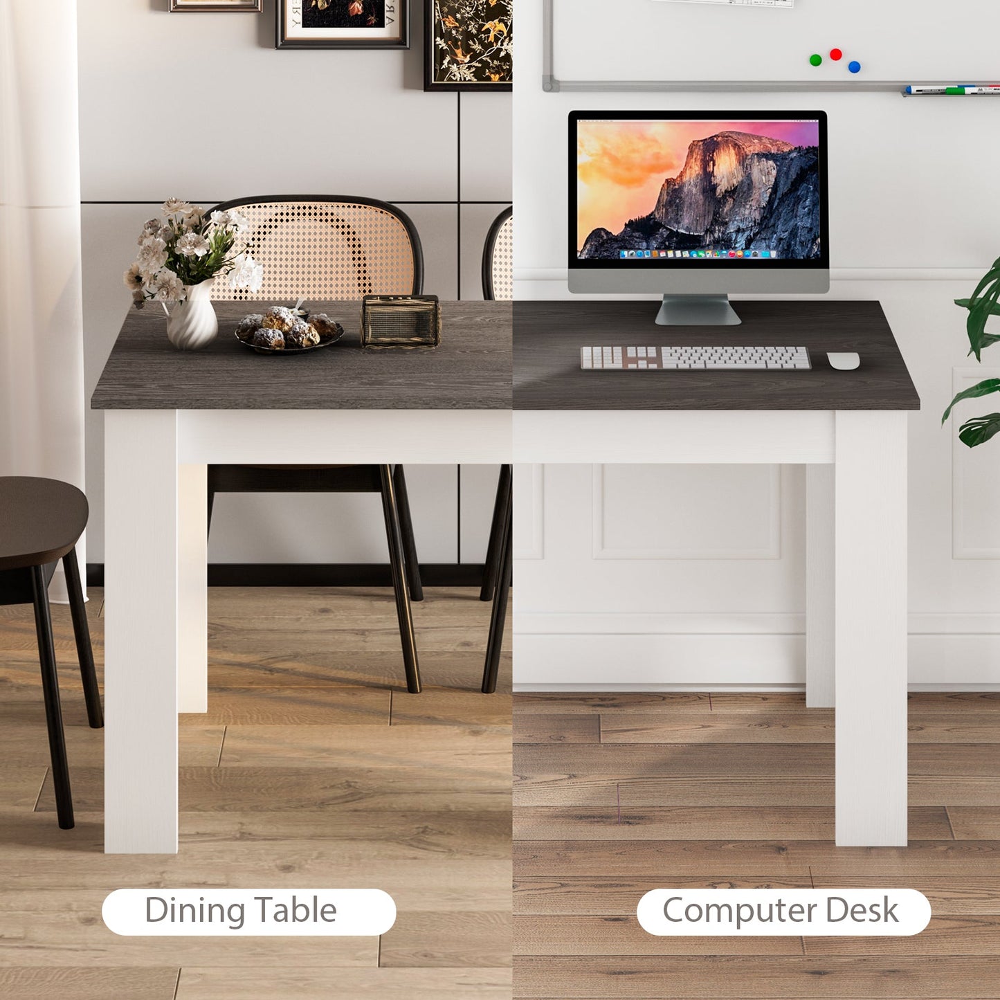 47 Inches Dining Table for Kitchen and Dining Room