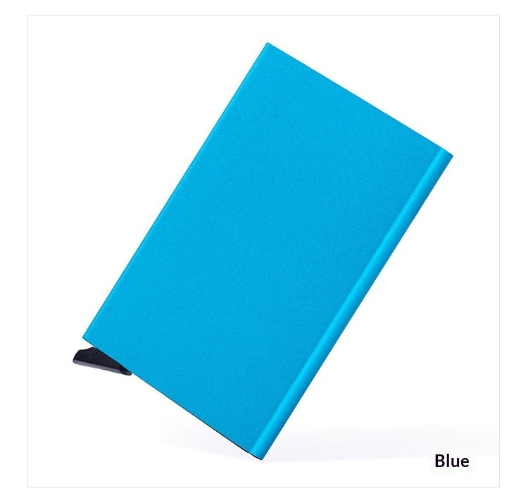 Mens Automatic Pop-Up ID Holder