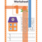 ABC Worksheets trace letters Preschool and Kindergarten 3-7 ages - Paperback