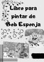 Libro para pintar de Bob Esponja - Paperback