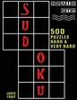 500 Sudoku Puzzles, Hard and Very Hard: Brain Gym Series Book - Paperback