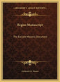 Regius Manuscript: The Earliest Masonic Document - Hardcover