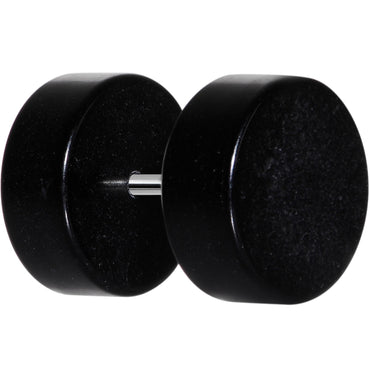 Black Acrylic Cheater Plug Set Looks Like 00G