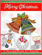 Merry Christmas Coloring Book for Adults: Beautiful Holiday Designs - Paperback