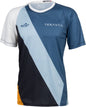 Teravail Waypoint Men's MTB Jersey - White Blue Lite Blue Black Gold Medium