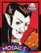 Vampire and Monsters Night Terrors Mosaic: Pixel Adults Coloring Books Color by Number Halloween Theme - Paperback