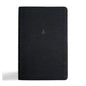 CSB Men's Daily Bible, Black Leathertouch, Indexed - Imitation Leather