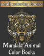 Adult coloring books mandala animal color books - Paperback