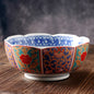 Japanese Traditional Design Ceramic Soup Plates and Bowls