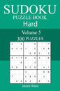 300 Hard Sudoku Puzzle Book - Paperback