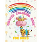 Giraffe Coloring Book For Girls: Fun, Easy And Relaxing Activity Books For Kids, Toddlers: Life Of The Wild, Nature Lover: 30 High Quality Images, Per - Paperback
