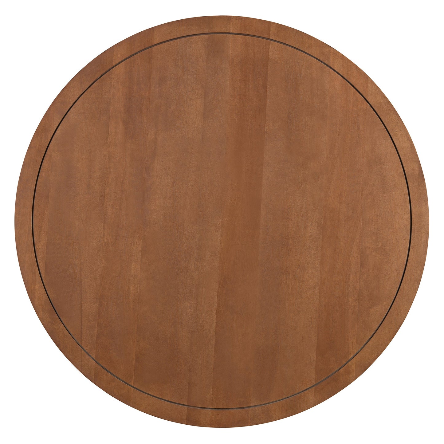 5-Piece Round Dining Table Set for 4, Minimalist Farmhouse Dining Table with 4