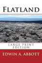 Flatland - Large Print Edition - Paperback