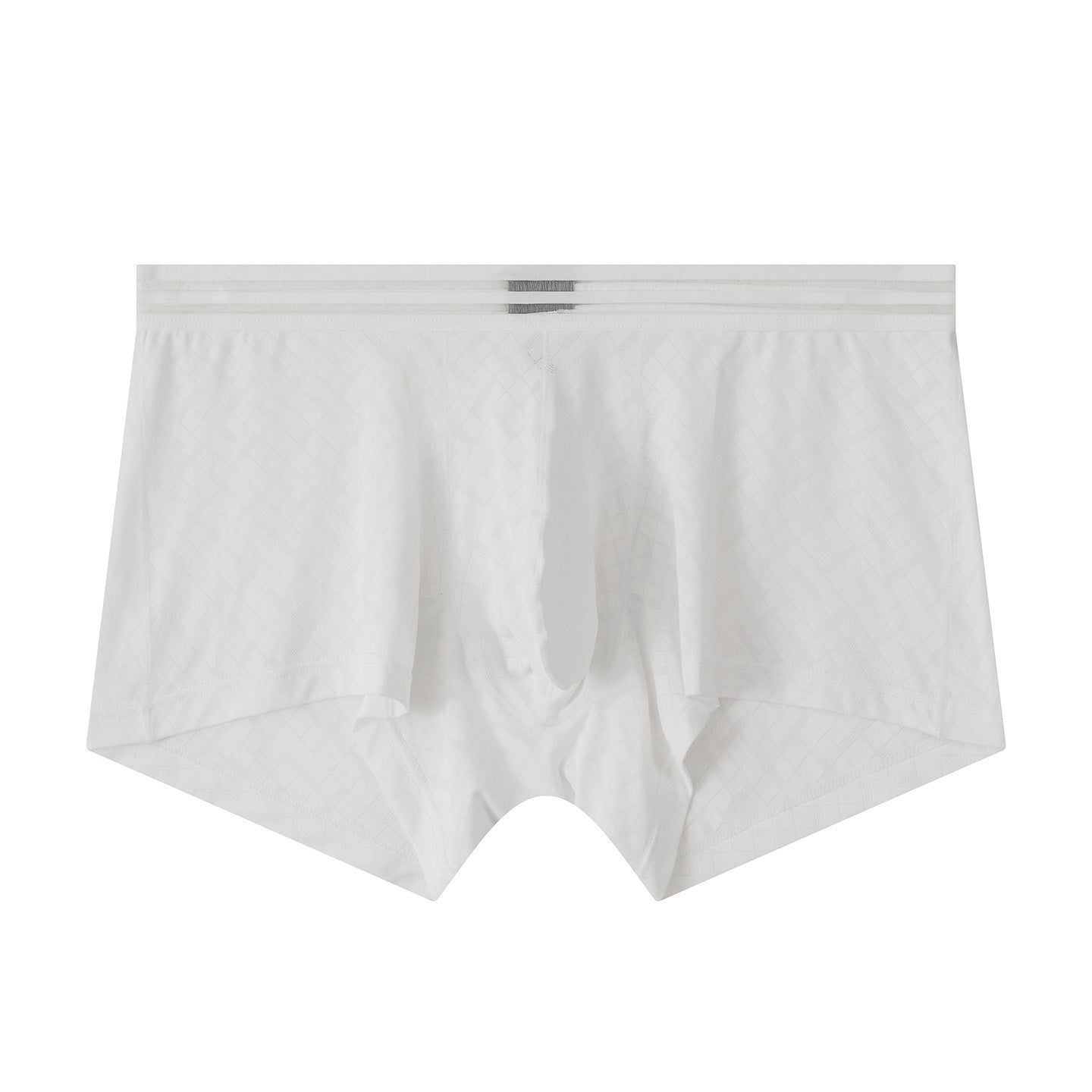 Mens Ice-silk Boxer Briefs Breathable And Cool-feel For Sports