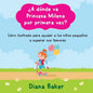¿A dónde va Princesa Milena por primera vez?: Libro ilustrado para ayudar a los niños pequeños superar sus temores - Paperback