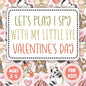Let's Play I Spy Valentine Ages 2-5: Fun Educational Guessing Game Interactive Picture, Coloring and Educational Game Book For Little Kids, (Valentine - Paperback