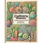 Culinary Palette Calming Food Coloring Pages: Discover Stress Relief with Food-Themed Coloring Pages Featuring Recipes and Cooking Tips - Paperback