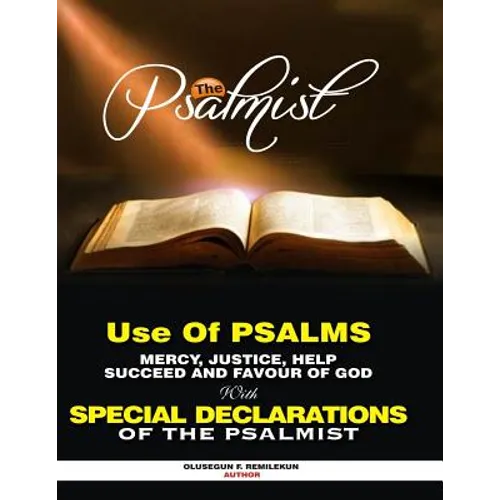 Use of Psalms for Mercy, Justice, Help, Success and Favour of God - Paperback