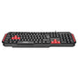 Everest Gaming Keyboard KB-G7 ARMOR - USB Q Layout, 50M Click Life, Compatible with Windows, IOS, Linux