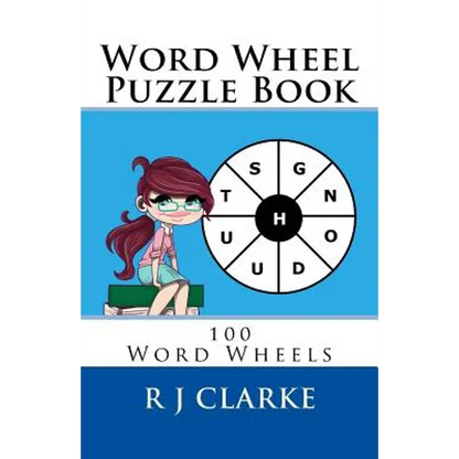 Word Wheel Puzzle Book: 100 Word Wheels - Paperback
