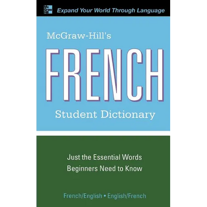 McGraw-Hill's French Student Dictionary - Paperback