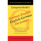 Langenscheidt's German-English Dictionary - Mass Market Paperbound