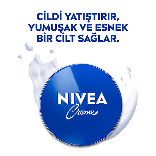 NIVEA Creme Moisturizing Cream - Long-Lasting Hydration for Dry Skin, Face and Body Moisturizer, 250ml