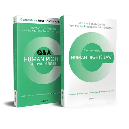 Human Rights and Civil Liberties Revision Concentrate Pack: Law Revision and Study Guide - Paperback