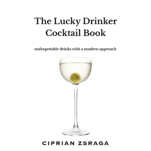 The Lucky Drinker Cocktail Book - Paperback