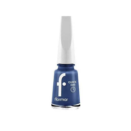 Flormar Quick Dry Nail Enamel - Salt Water Love, Fast Drying & Durable Nail Polish
