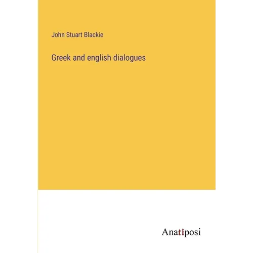 Greek and english dialogues - Paperback