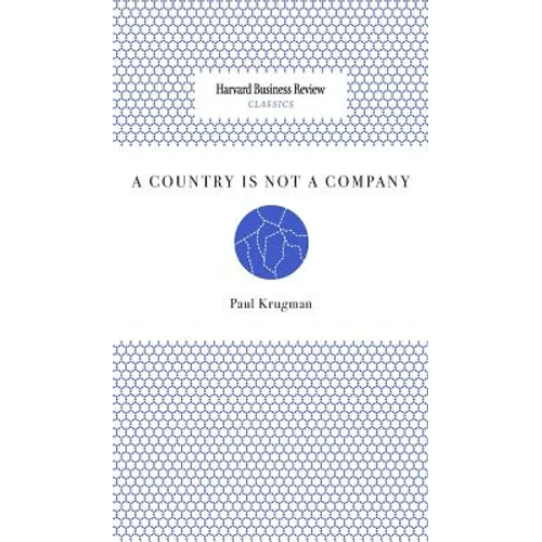 A Country Is Not a Company - Hardcover