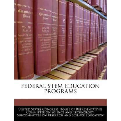 Federal Stem Education Programs - Paperback